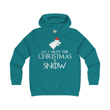 Copy of All I Want for Christmas is Snow Medieval Style Women's Hoodie