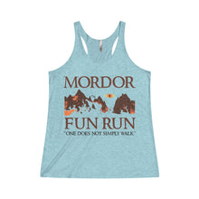 Mordor Fun Run Tank Women's Tri-Blend Racerback Tank