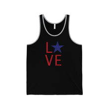 Love USA Memorial Day Unisex Jersey Tank