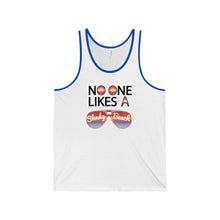 No One Likes a Shady Beach Unisex Jersey Tank