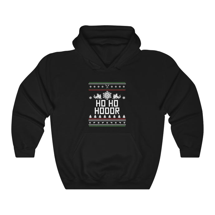 Ho Ho Hodor GOT Christmas Hoodie Unisex Heavy Blend™ Hooded Sweatshirt