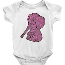 Cute Baby Elephant Bodysuit or T-Shirte for Infant or Toddler