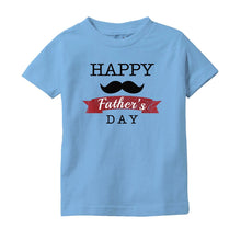 Cute Happy Father's Day Onesie Bodysuit or Infant / Toddler Tee with Mustache