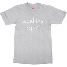 Humor Ironic Spelling Expirt Very Funny Mens Unisex Premium T-Shirt