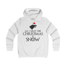 All I Want for Christmas is Snow Medieval Style Women's Hoodie