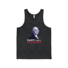 Party Like a Patriot July 4th Memorial Day Labor Day Unisex Jersey Tank