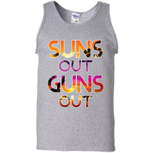 Suns Out Guns Out Funny Mens Tank Top