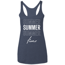 Summer Summer Summer Time NL6733 Ladies' Triblend Racerback Tank