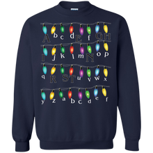 Strange Lights Youth Merry Christmas Upsidedown Ugly Christmas Sweater