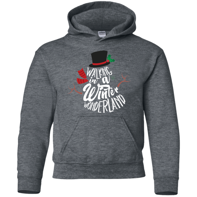 Walking in a Winter Wonderland Youth WP Hoodie