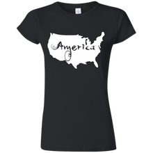 America USA Map T-Shirt - Perfect for July 4th