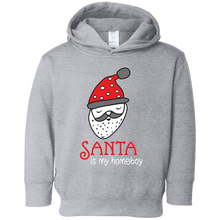 Christmas Santa is my Homeboy Toddler Hoodie