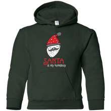 Cute Christmas Santa is my Homeboy Youth Hoodie