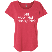 Will Your Hair Marry Me Stylist Modern T-Shirt