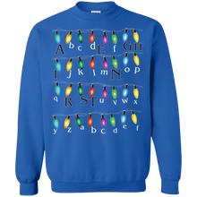 Strange Lights Youth Merry Christmas Upsidedown Ugly Christmas Sweater