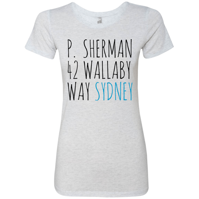 P. Sherman Cute Women's T-Shirt