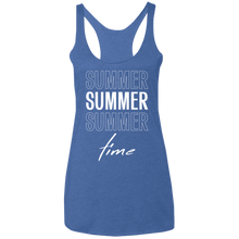 Summer Summer Summer Time NL6733 Ladies' Triblend Racerback Tank