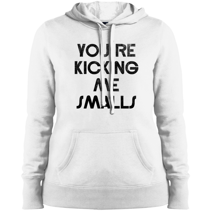 You're Kicking Me Smalls Pregnant Funny Maternity Hoodie Sweatshirt