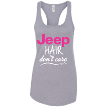 Jeep Hair Don't Care NL1533 Next Level Ladies Ideal Racerback Tank