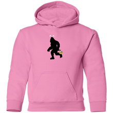 Big Foot Easter Bunny Easter Egg Hunt Hoodie CAR78TH Precious Cargo Toddler Pullover Hoodie