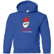 Cute Christmas Santa is my Homeboy Youth Hoodie