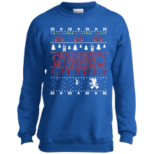 Youth Stranger Things Merry Christmas Upsidedown Ugly Christmas Sweatshirt