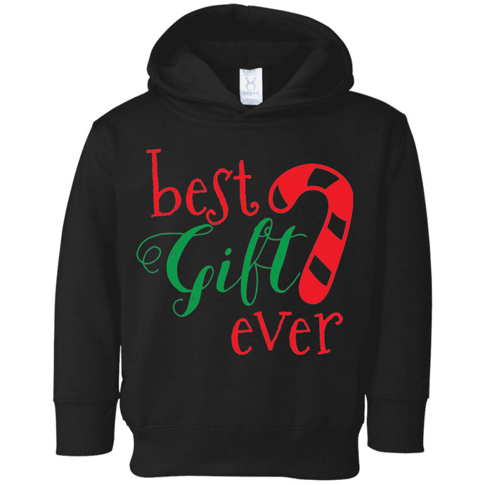 Best Gift Ever Toddler Christmas Hoodie