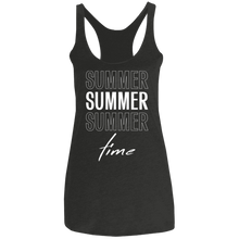 Summer Summer Summer Time NL6733 Ladies' Triblend Racerback Tank