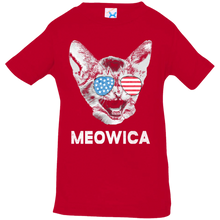 Meowica USA America Infant and Tottler Tee