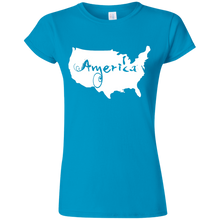 America USA Map T-Shirt - Perfect for July 4th