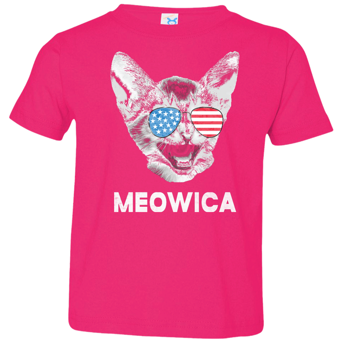 Meowica USA America Infant and Tottler Tee