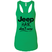 Jeep Hair Don't Care NL1533 Next Level Ladies Ideal Racerback Tank