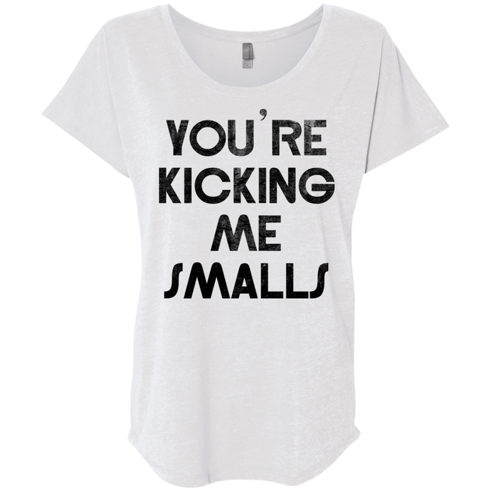You're Kicking Me Smalls Pregnant Funny Maternity T-Shirt
