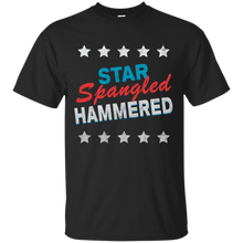 Star Spangled Hammered July 4th Mens T-shirt