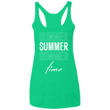 Summer Summer Summer Time NL6733 Ladies' Triblend Racerback Tank