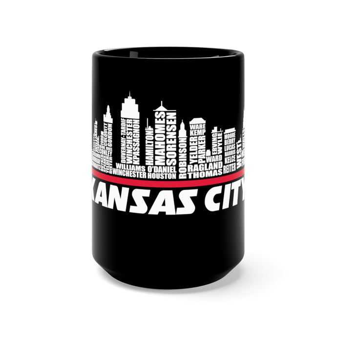 2019 Kansas City Players Skyline Black Mugs