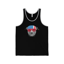 Pitbull July 4 America USA Unisex Jersey Tank