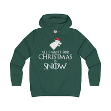 Copy of All I Want for Christmas is Snow Medieval Style Women's Hoodie