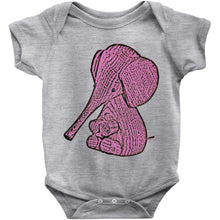 Cute Baby Elephant Bodysuit or T-Shirte for Infant or Toddler