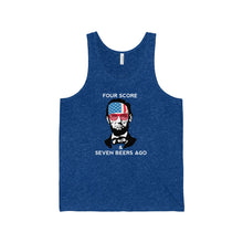 Abraham Lincoln July 4 Unisex Jersey Tank