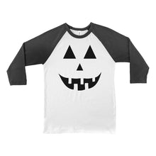 3/4 Sleeve Jack-o-lantern Halloween Shirt