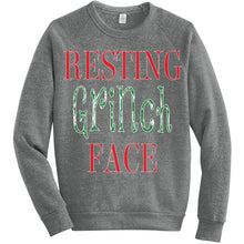 Resting Grinch Face Funny Christmas T-shirt Holiday Sweater