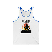 Hide and Seek Big Foot Unisex Jersey Tank