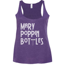 Mary Poppin Bottles Fun Tank Top for Wine Drinkers