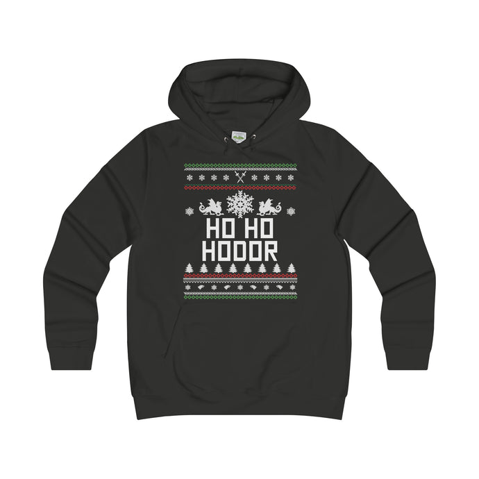 HO HO Hodor Ugly Christmas Sweater Holiday Hoodie