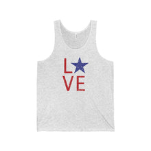 Love USA Memorial Day Unisex Jersey Tank