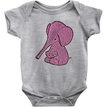 Cute Baby Elephant Bodysuit or T-Shirte for Infant or Toddler