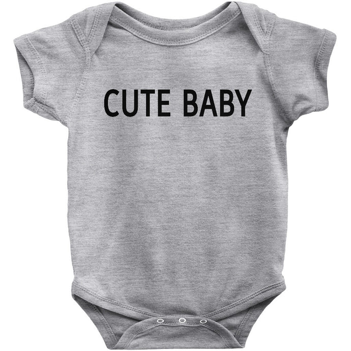 Cute Babies | Cute Funny New Dad, Father's Day Daddy Humor Unisex Onesie Bodysuit
