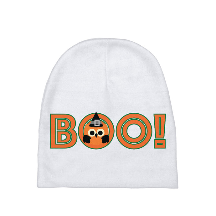 Boo! Cute Halloween Baby Beanie