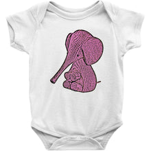 Cute Baby Elephant Bodysuit or T-Shirte for Infant or Toddler